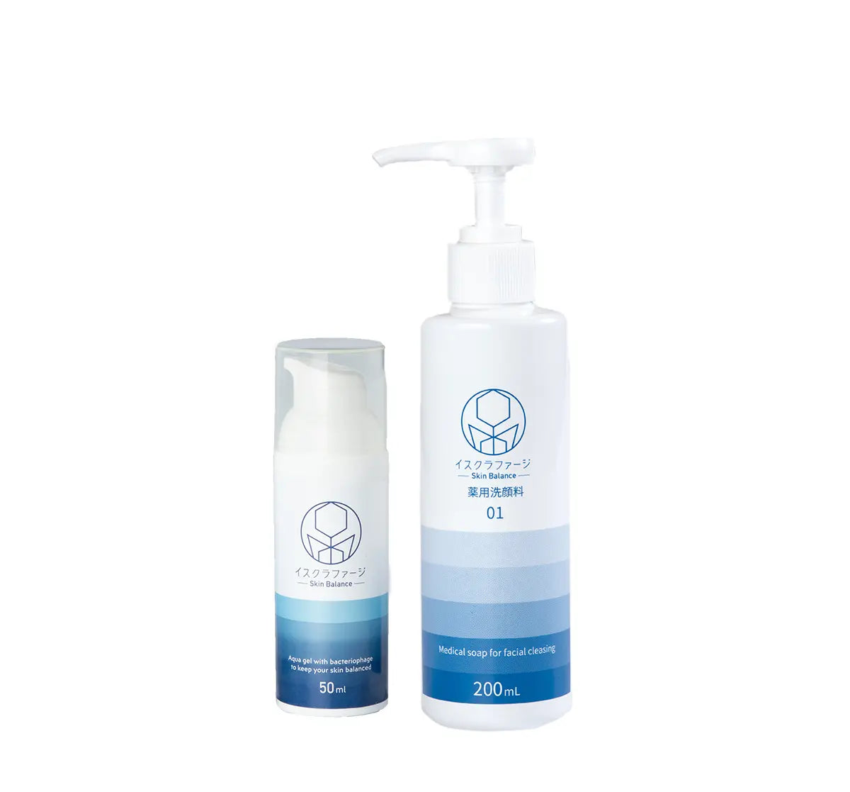 イスクラファージ美容液50ml1本+薬用洗顔料200ml1本— イスクラ イスクラファージ美容液50ml1本+薬用洗顔料200ml1本— イスクラ